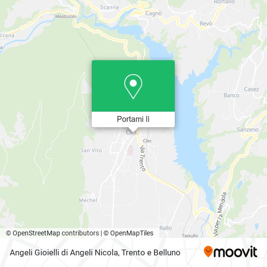 Mappa Angeli Gioielli di Angeli Nicola