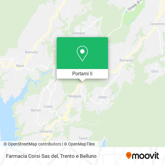 Mappa Farmacia Corsi Sas del