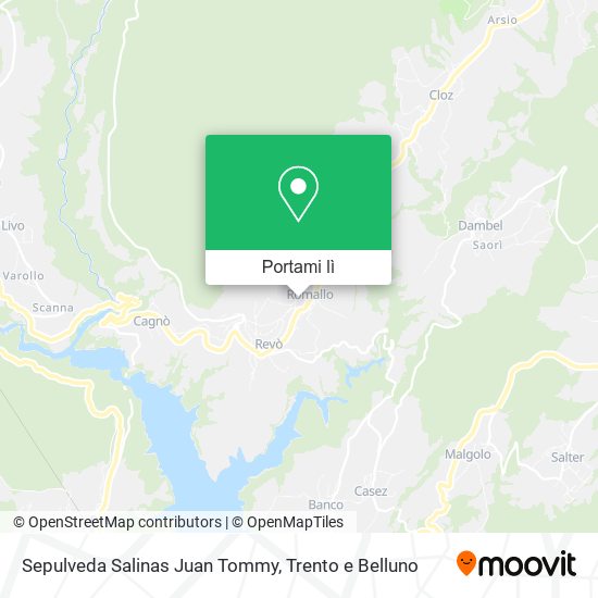 Mappa Sepulveda Salinas Juan Tommy