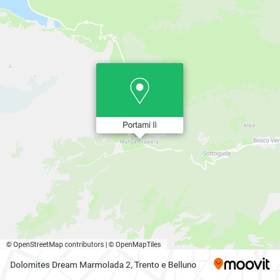 Mappa Dolomites Dream Marmolada 2