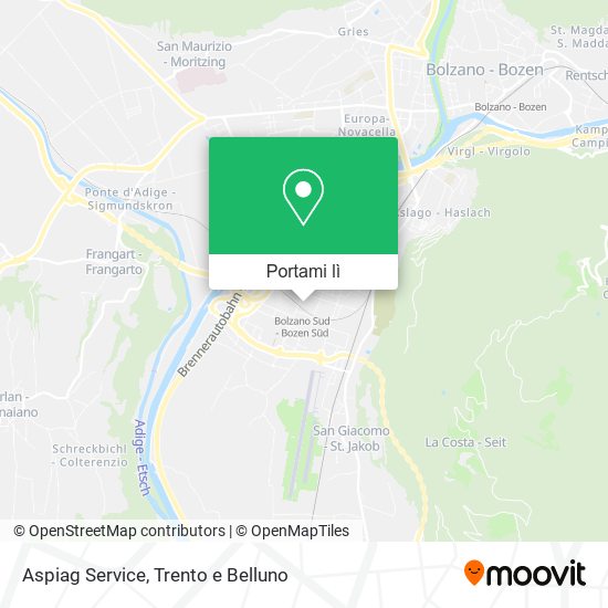 Mappa Aspiag Service