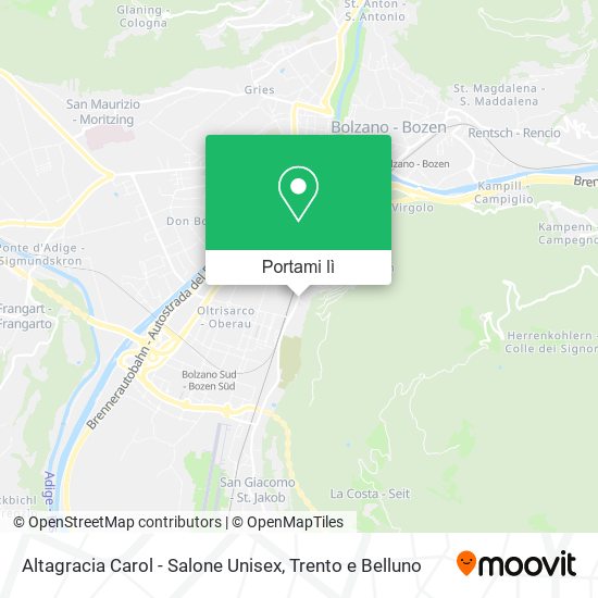 Mappa Altagracia Carol - Salone Unisex