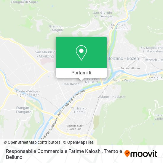 Mappa Responsabile Commerciale Fatime Kaloshi