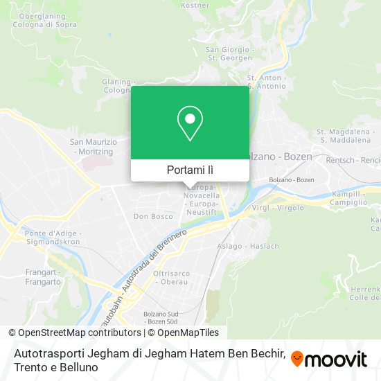 Mappa Autotrasporti Jegham di Jegham Hatem Ben Bechir