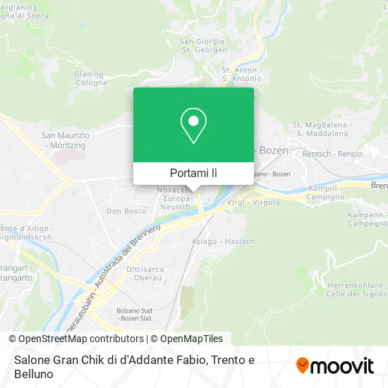 Mappa Salone Gran Chik di d'Addante Fabio