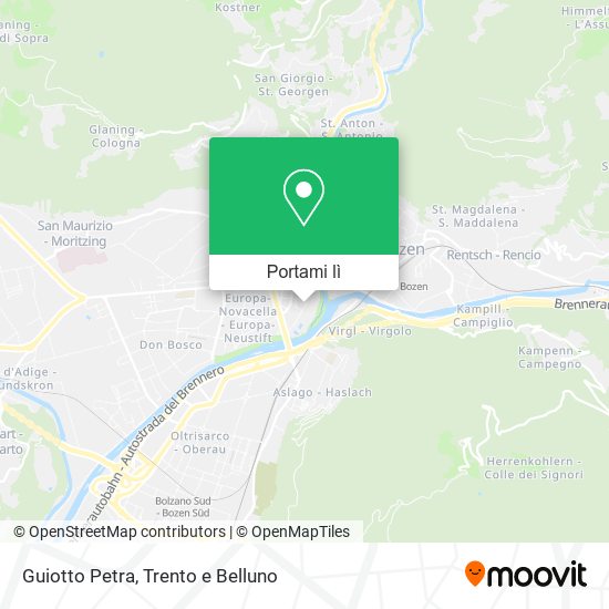 Mappa Guiotto Petra