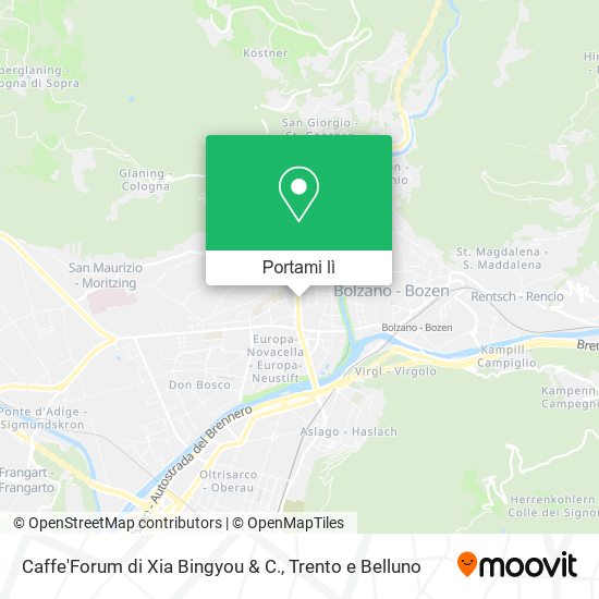 Mappa Caffe'Forum di Xia Bingyou & C.