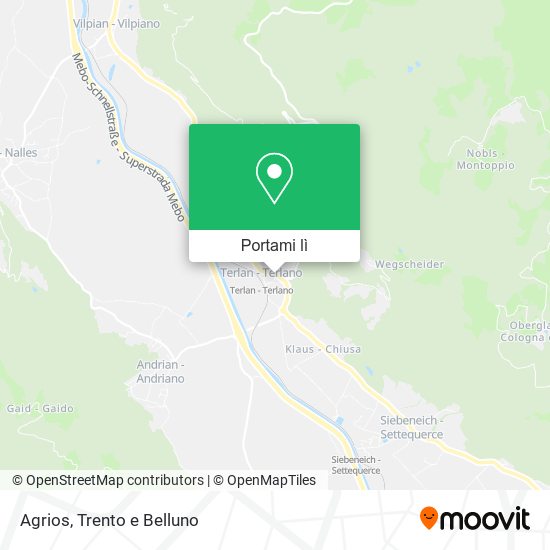 Mappa Agrios