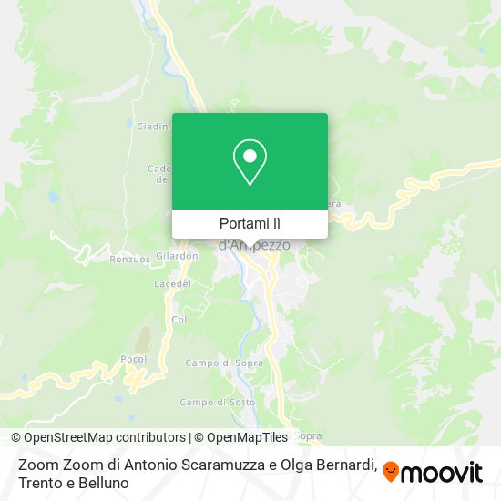 Mappa Zoom Zoom di Antonio Scaramuzza e Olga Bernardi