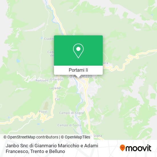 Mappa Janbo Snc di Gianmario Maricchio e Adami Francesco