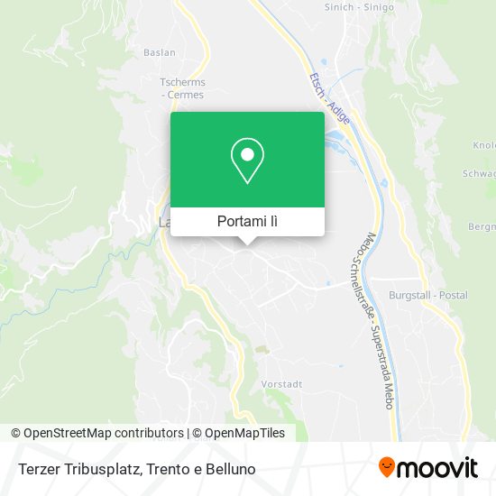 Mappa Terzer Tribusplatz