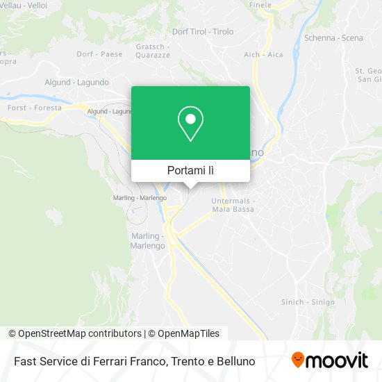 Mappa Fast Service di Ferrari Franco