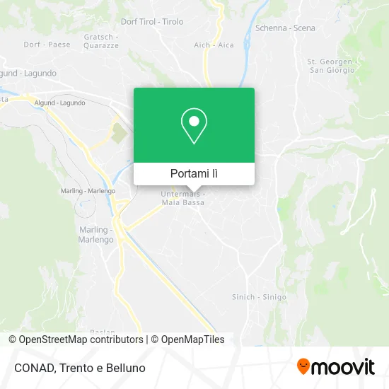 Mappa CONAD
