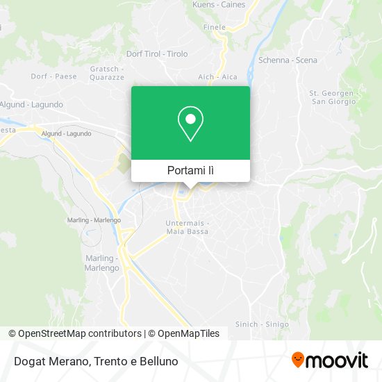 Mappa Dogat Merano