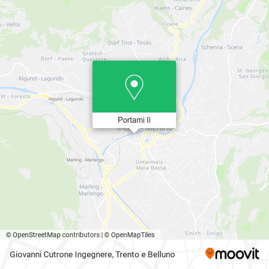 Mappa Giovanni Cutrone Ingegnere