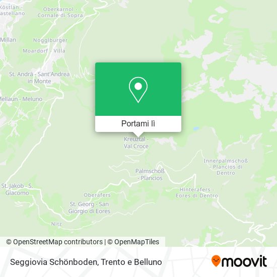 Mappa Seggiovia Schönboden