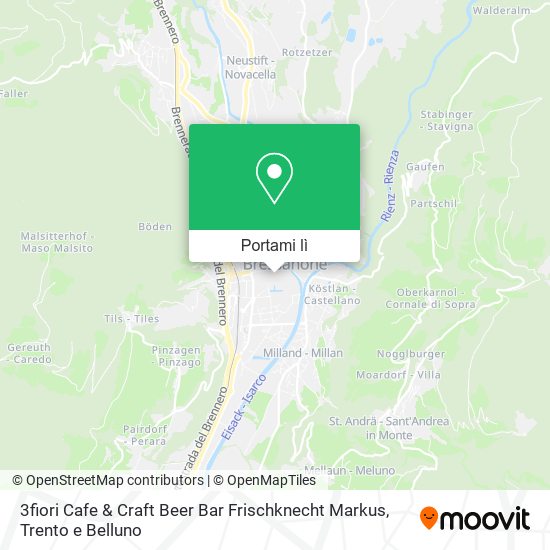 Mappa 3fiori Cafe & Craft Beer Bar Frischknecht Markus