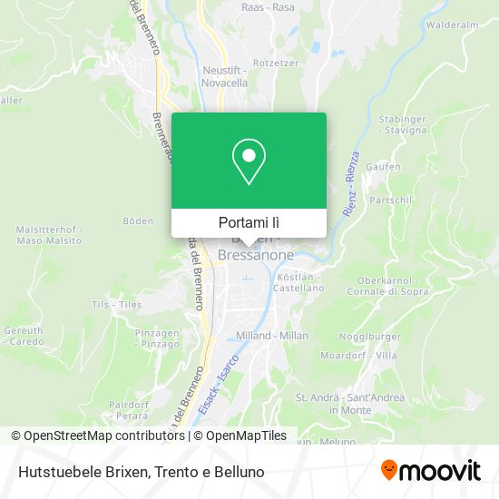 Mappa Hutstuebele Brixen