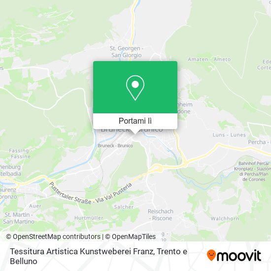 Mappa Tessitura Artistica Kunstweberei Franz