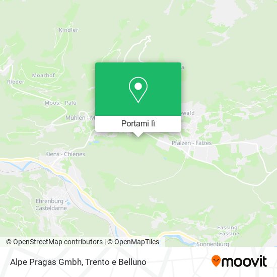 Mappa Alpe Pragas Gmbh