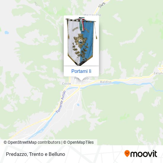 Mappa Predazzo