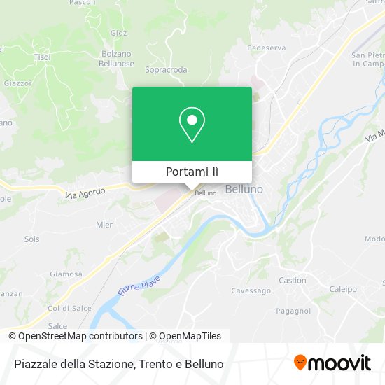 Mappa Piazzale della Stazione