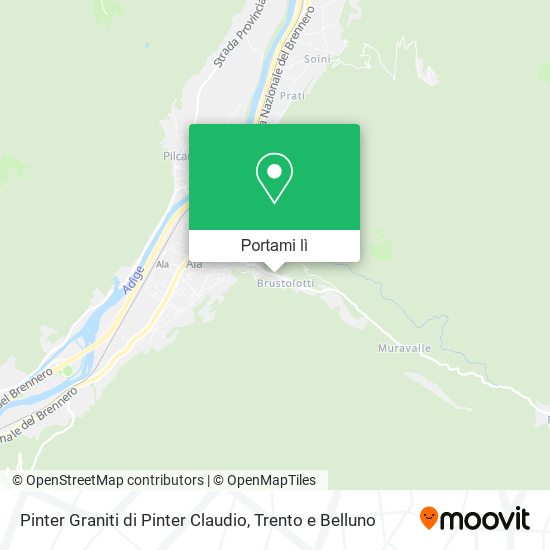 Mappa Pinter Graniti di Pinter Claudio