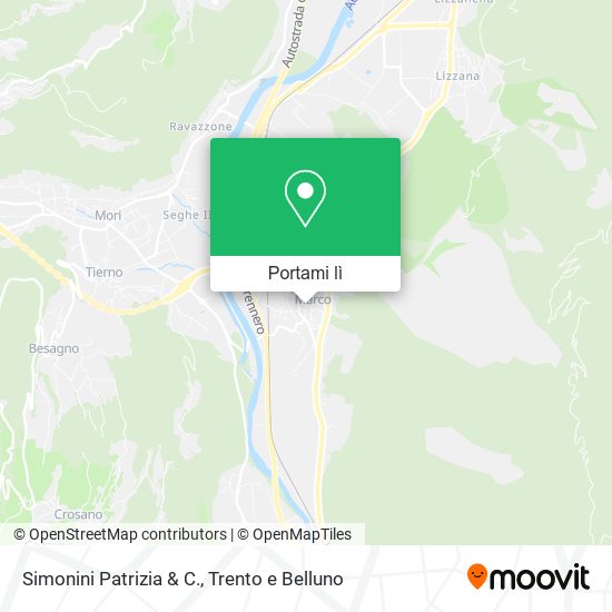 Mappa Simonini Patrizia & C.