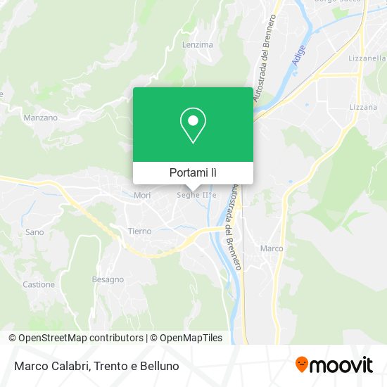 Mappa Marco Calabri