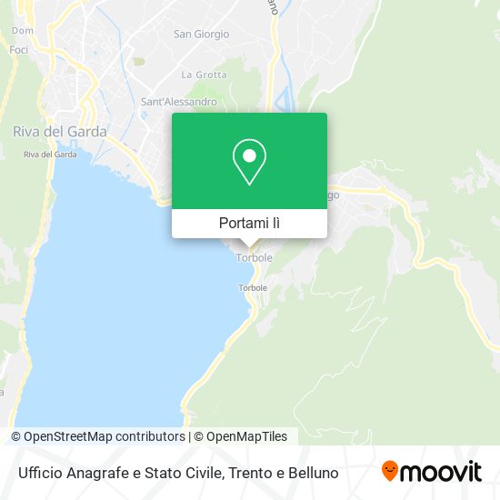 Mappa Ufficio Anagrafe e Stato Civile