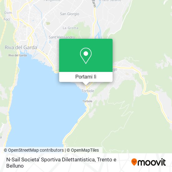 Mappa N-Sail Societa' Sportiva Dilettantistica