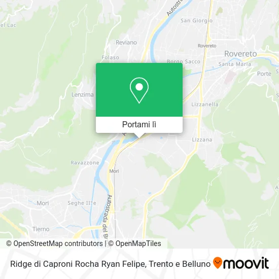 Mappa Ridge di Caproni Rocha Ryan Felipe