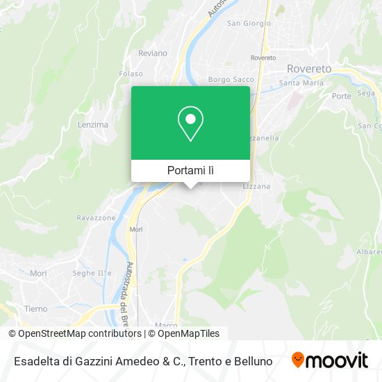 Mappa Esadelta di Gazzini Amedeo & C.