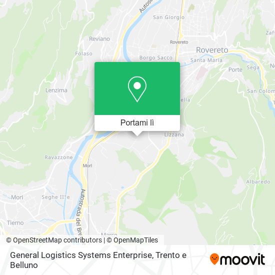 Mappa General Logistics Systems Enterprise