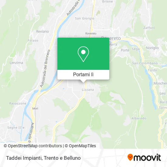Mappa Taddei Impianti