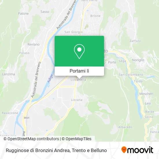 Mappa Rugginose di Bronzini Andrea