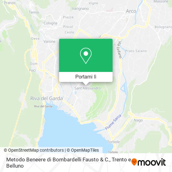 Mappa Metodo Beneere di Bombardelli Fausto & C.
