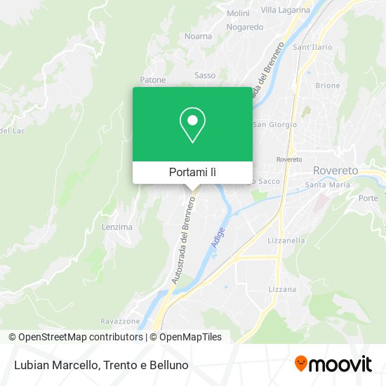Mappa Lubian Marcello