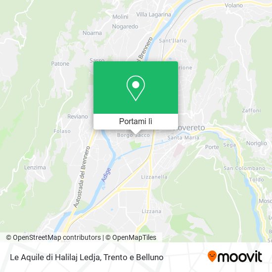 Mappa Le Aquile di Halilaj Ledja