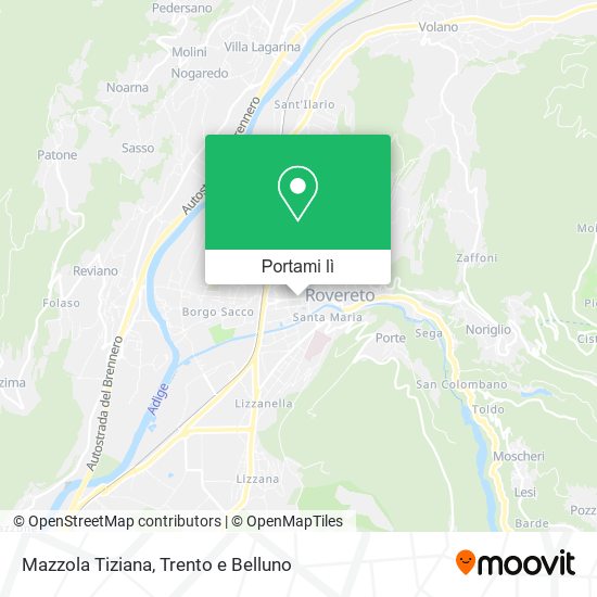 Mappa Mazzola Tiziana