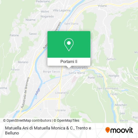 Mappa Matuella Ani di Matuella Monica & C.