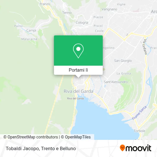 Mappa Tobaldi Jacopo