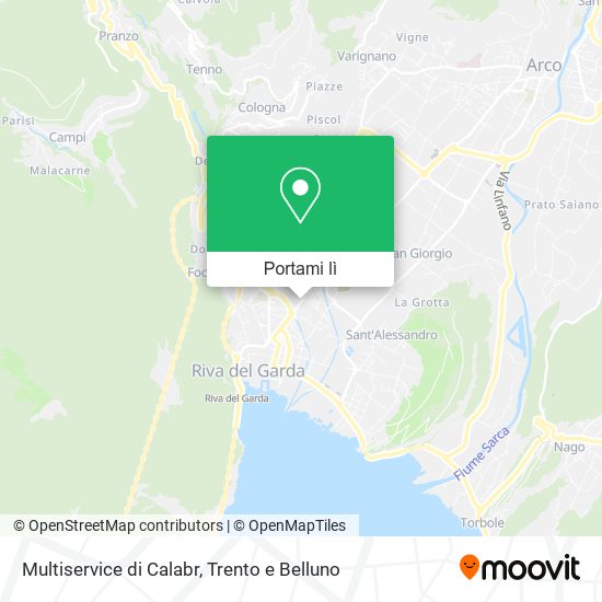 Mappa Multiservice di Calabr