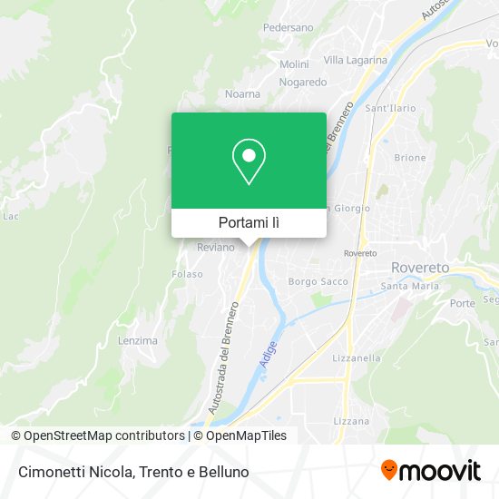Mappa Cimonetti Nicola