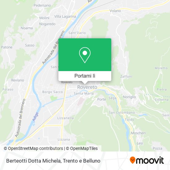 Mappa Berteotti Dotta Michela