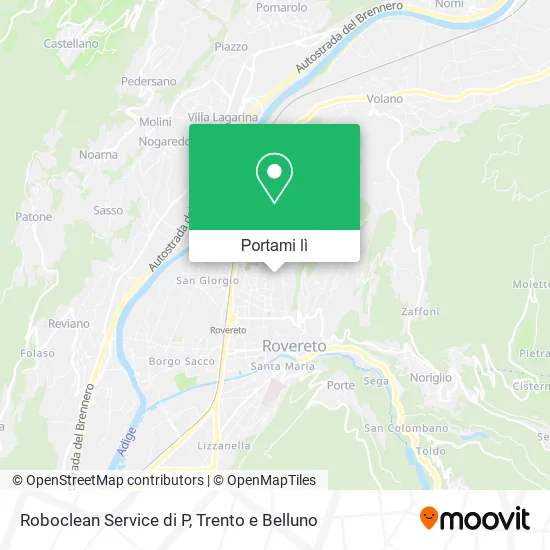 Mappa Roboclean Service di P