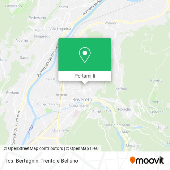 Mappa Ics. Bertagnin