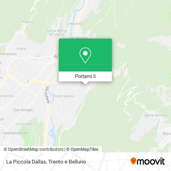 Mappa La Piccola Dallas