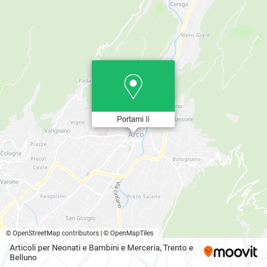 Mappa Articoli per Neonati e Bambini e Merceria