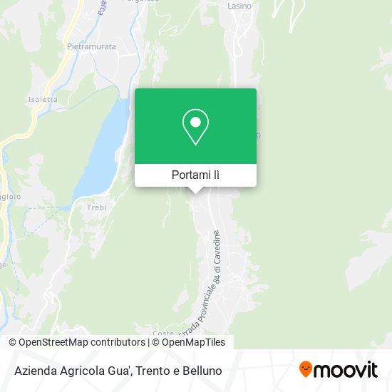 Mappa Azienda Agricola Gua'